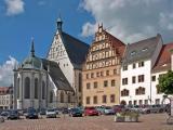Untermarkt mit Dom (links) und Stadt- und Bergbaumuseum Freiberg Untermarkt mit Dom (links) und Stadt- und Bergbaumuseum Freiberg