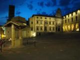 Arezzo, Piazza Grande, notte