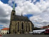 PLZEŇ - část "Náměstí Republiky" - Katedrální chrám sv Bartoloměje - počátek stavby v roce 1292 - výška věže = 102 metrů / part of the "Republic Square"- Cathedral Church of St. Bartholomew - the beginning of construction in 1292 - the height of the PLZEŇ - část "Náměstí Republiky" - Katedrální chrám sv Bartoloměje - počátek stavby v roce 1292 - výška věže = 102 metrů / part of the "Republic Square"- Cathedral Church of St. Bartholomew - the beginning of construction in 1292 - the height of the
