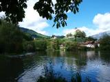 Idyllischer Sommerblick über den Werdenberger See zum Schloß Idyllischer Sommerblick über den Werdenberger See zum Schloß