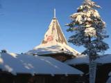 Santa Claus Village in the winter