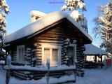 Santa Claus Village in the winter