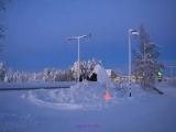 Santa Claus Village in the winter