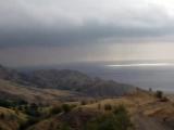 near Achkidag Mountain before the storm, Fox Bay near Achkidag Mountain before the storm, Fox Bay