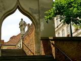 Gate to Cathedral of Saints Peter and Paul in Brno Gate to Cathedral of Saints Peter and Paul in Brno
