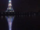 牡丹桥看洛河夜景