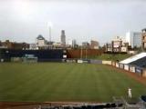 Durham skyline from Durham Bulls stadium Durham skyline from Durham Bulls stadium