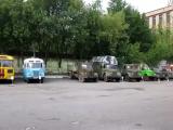 Открытая площадка Музея ретро автомобилей. Открытая площадка Музея ретро автомобилей.