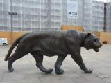 Teach me tiger - sculpture in front of the Central Station Oslo Teach me tiger - sculpture in front of the Central Station Oslo