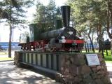Museum of railway - little locomotive