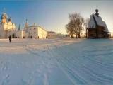 Суздаль, вид на Кремль с Ильинского луга. Russia, Suzdal, panoramic view of the Suzdal Kremlin from the Ilinsky meadow. Суздаль, вид на Кремль с Ильинского луга. Russia, Suzdal, panoramic view of the Suzdal Kremlin from the Ilinsky meadow.