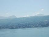 Evian vom Genfersee aus Evian vom Genfersee aus