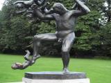 Man chasing four geniuses, Vigeland Park