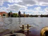 Прага, вид на Карлов мост