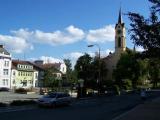 Milevsko - náměstí - kostel Sv.Bartoloměje Milevsko - náměstí - kostel Sv.Bartoloměje