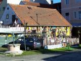 Milevsko - bizarní domek ve dvoře pošty Milevsko - bizarní domek ve dvoře pošty
