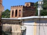 Iglesias Vista di una delle torri pisane lungo le mura
