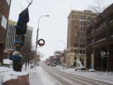 Street in Downtown Sioux Falls SD USA Street in Downtown Sioux Falls SD USA