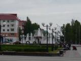 Пешеходная зона в центре Нефтеюганска Пешеходная зона в центре Нефтеюганска