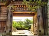 An other view of the the last gate before the long courtyard