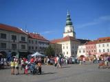 Marktplatz und Schloß in Kremsier Marktplatz und Schloß in Kremsier