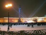 Russia, St. Petersburg, Palace square Russia, St. Petersburg, Palace square