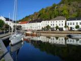 Risør, part of the inner harbour