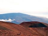 2011-10-06 Mauna Loa from the summit of Mauna Kea. 2011-10-06 Mauna Loa from the summit of Mauna Kea.