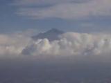 Tide under indflyvning til Tenerife Sur