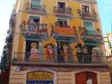 Tarragona - Drawings on buildings Tarragona - Drawings on buildings