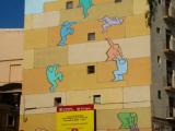Tarragona - Drawings on buildings Tarragona - Drawings on buildings
