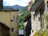 Arinsal in Andorra - old town center Arinsal in Andorra - old town center