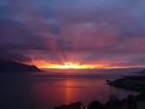 Montreux - view on Geneva Lake