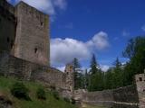 Hrad Landštejn (CZ) - severozápadní část hradu Hrad Landštejn (CZ) - severozápadní část hradu
