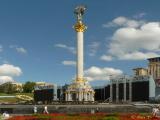 Kiev, "Maidan".  Independence Monument. Киев, «Майдан». Монумент Независимости