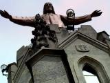 Jesus Cristus Statue at Temple del Sagrad Cor