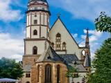 Die Thomaskirche in Leipzig. Die Thomaskirche in Leipzig.