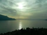 Abends am Genfer See