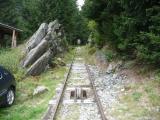 Standseilbahn ab Handeck Richtung Westen