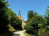 Müglitztal OT Weesenstein - Die Schlosszufahrt Müglitztal OT Weesenstein - Die Schlosszufahrt