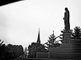 Statue of Thomas Jefferson at the Missouri State Capitol Building