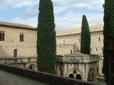 The Upper Cloister (C15th-C16th) showing the corbels that supported the original wooden roof, Monasterio de Poblet The Upper Cloister (C15th-C16th) showing the corbels that supported the original wooden roof, Monasterio de Poblet
