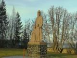 Kemijärvi, Itä-Lappi, Finland - Churchyard, Kalervo Kallio's War Memorial (1956)