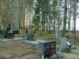 Kemijärvi, Itä-Lappi, Finland - Cemetery, Tombstones