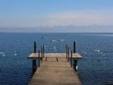 Jetty, St Prex, Switzerland Jetty, St Prex, Switzerland