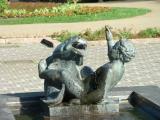 Fountain in Joensuu, Finland Fountain in Joensuu, Finland