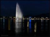 Genf fényei/ Genev lights-Jet d'eau.