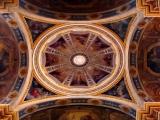 Vigevano-Dettaglio della cupola del Duomo. Vigevano-Dettaglio della cupola del Duomo.