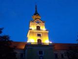 Lubomirski castle by night, Rzeszow, 2009 Lubomirski castle by night, Rzeszow, 2009
