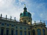 Das Schloss Charlottenburg von hinten Das Schloss Charlottenburg von hinten